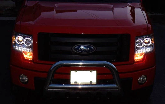 Ford F150 & Raptor 09-14 Projector Headlights in Clear/Chrome - Image 5