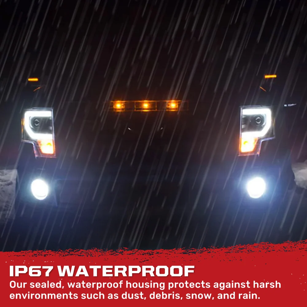 Ford F150 & Raptor 09-14 Side Mirror Lenses Ultra Bright LED Turn Signal Lights - Multiple Options - Image 20