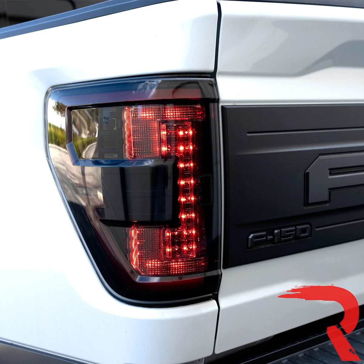 Ford F150 & Raptor 21-23 Ultra Bright OLED Tail Lights w/ Startup Light Sequence (Replaces Factory LED Tail Lights w/ BLIS Only) - Multiple Lens - Image 13