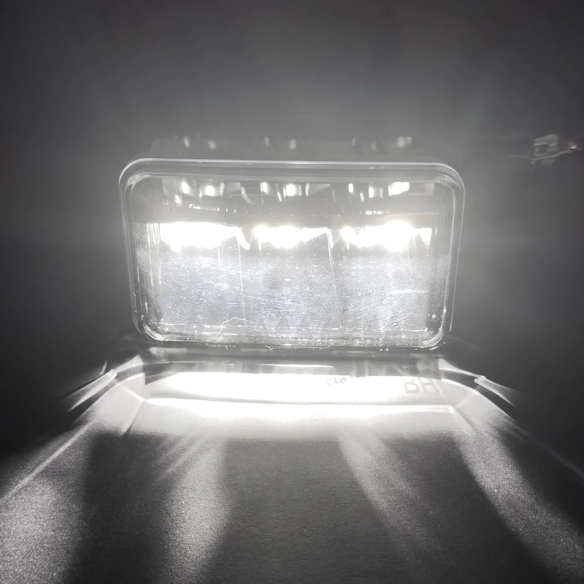 Ford Super Duty 17-21 Ultra Bright White LED Fog Lights (Replaces Factory Fog Lights) - Smoked Black - Image 2