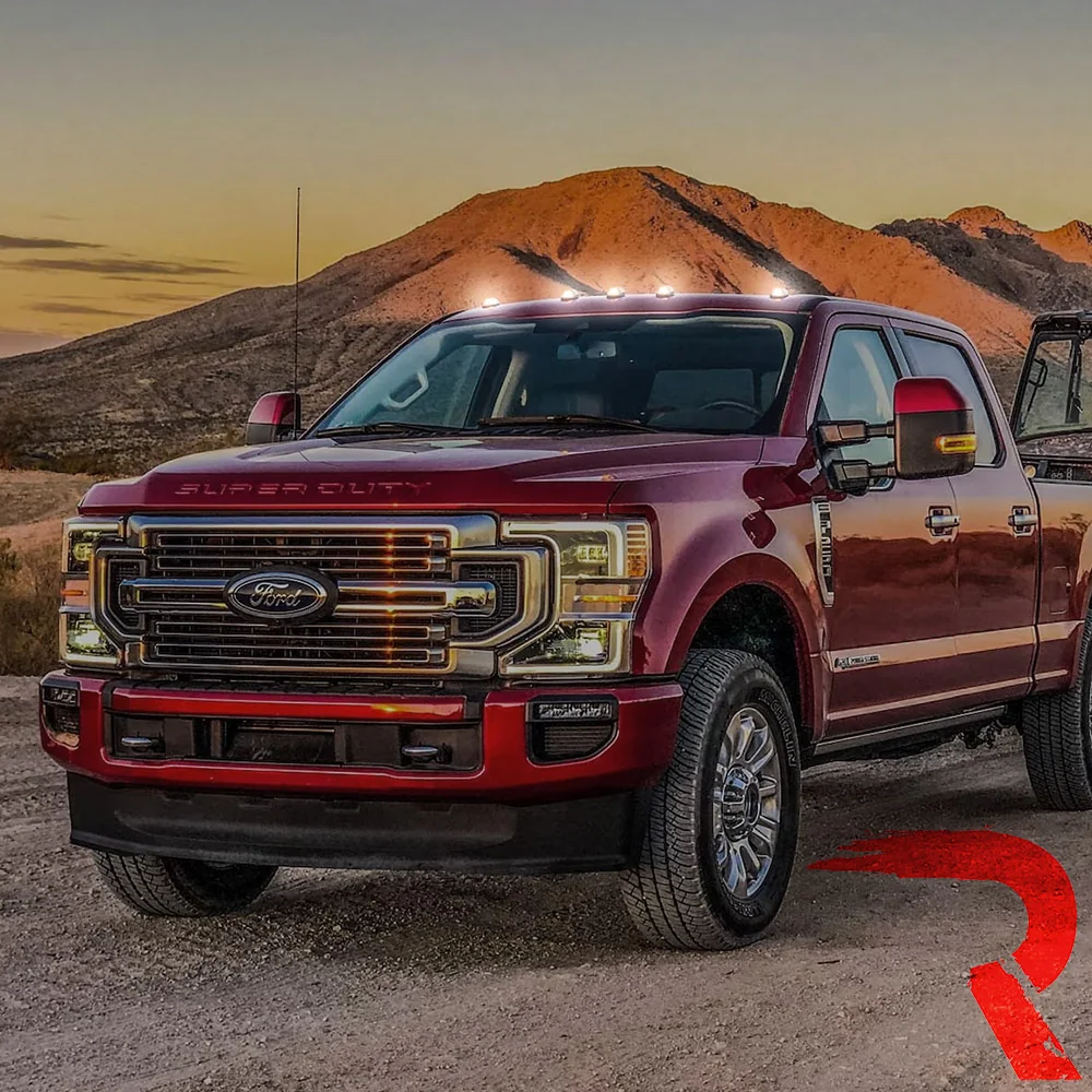 Ford Super Duty 17-22 5-PC Cab Roof Light Set 2-Way Front & Rear Facing Ultra High-Power LEDs (Replaces Factory/OEM Cab Lights Only) - Multiple Options - Image 13