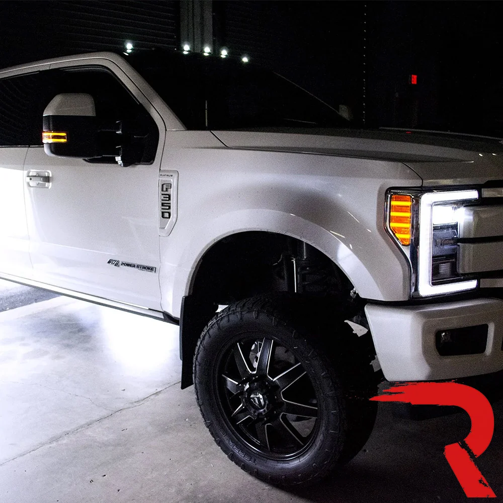 Ford Super Duty 17-22 5-PC Cab Roof Light Set 2-Way Front & Rear Facing Ultra High-Power LEDs (Replaces Factory/OEM Cab Lights Only) - Multiple Options - Image 16