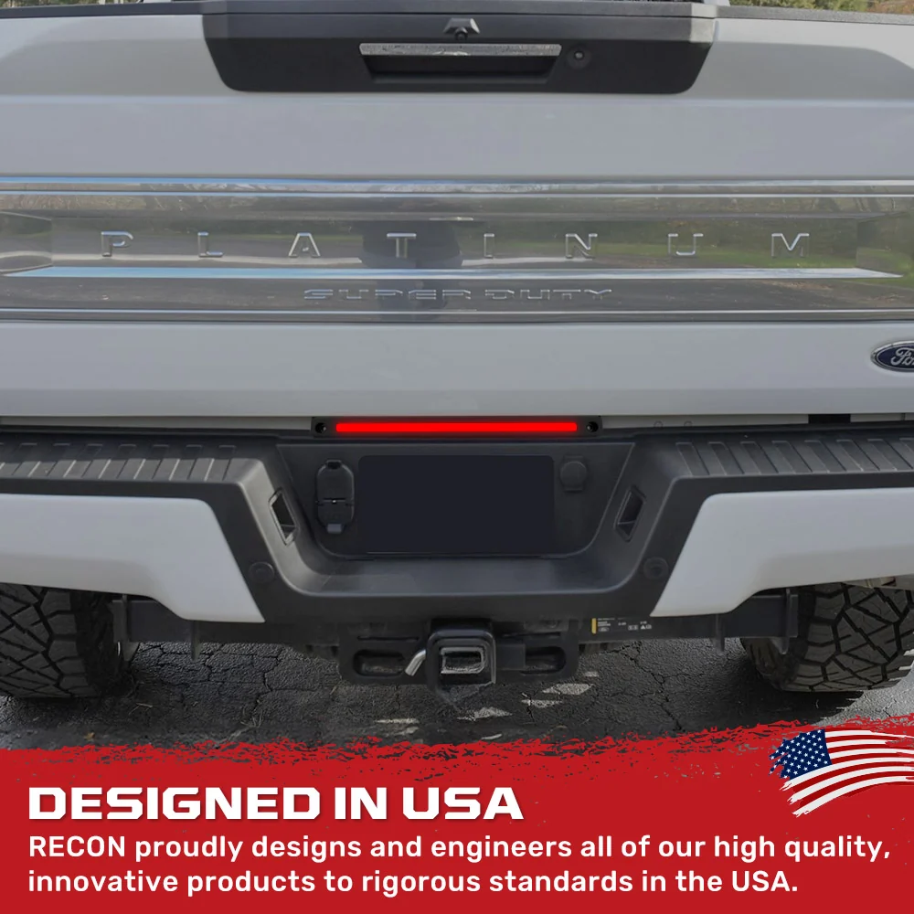 Ford Super Duty 17-25 Mini 15" LED Tailgate Light Bar OLED Red Running Lights - Multiple Options - Image 20