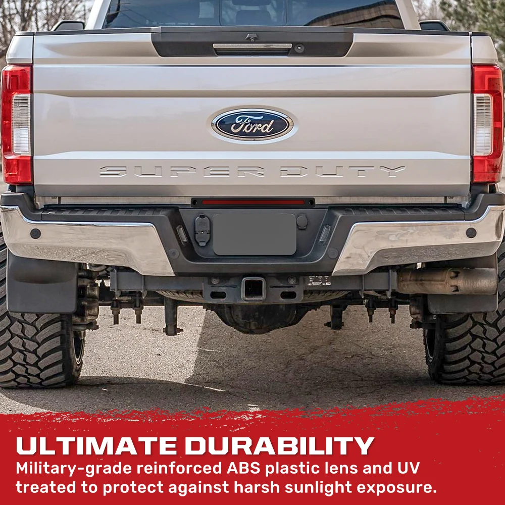 Ford Super Duty 17-25 Mini 15" LED Tailgate Light Bar OLED Red Running Lights - Multiple Options - Image 25