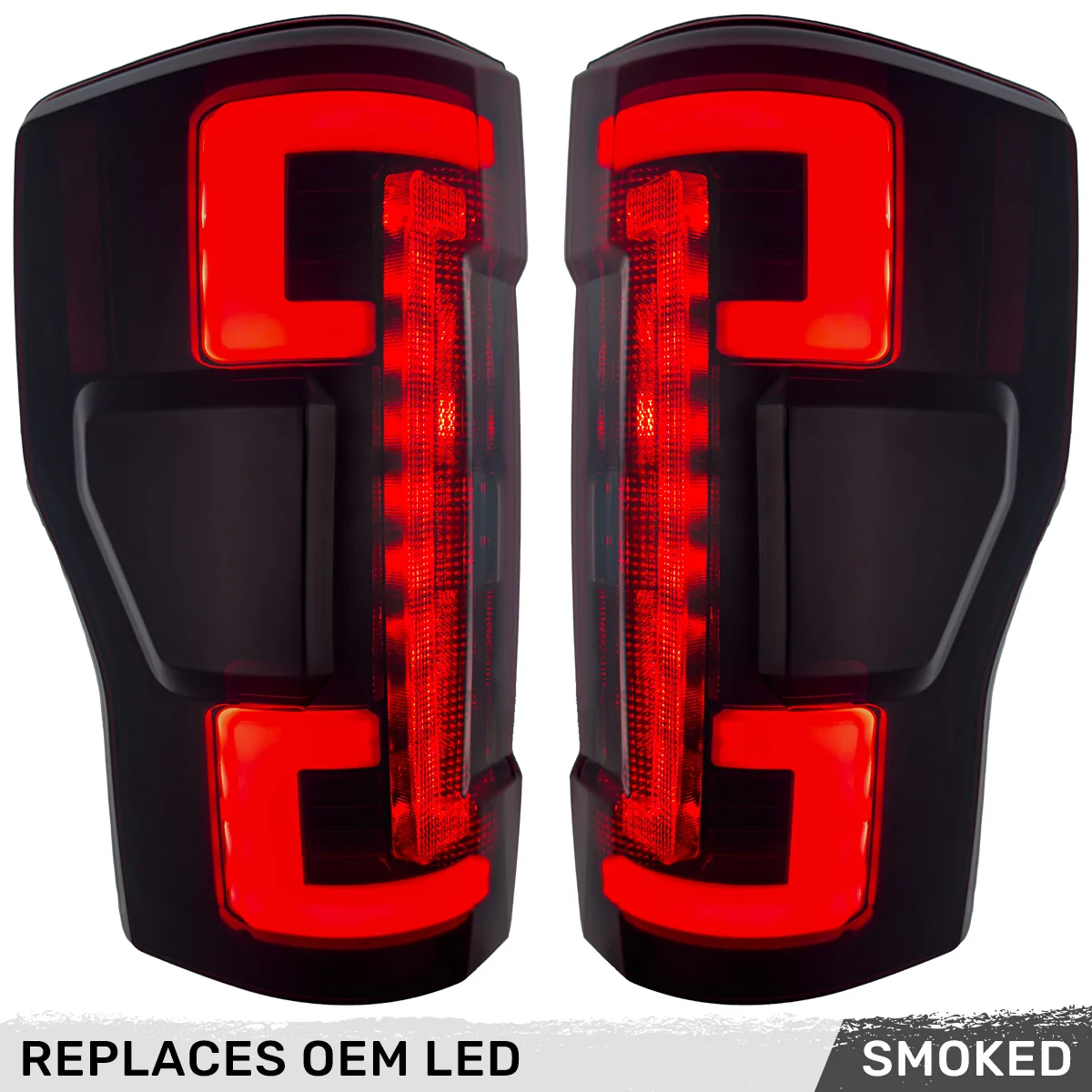 Ford Super Duty 20-22 Ultra Bright OLED Tail Lights (Replaces Factory/OEM LED) - Multiple Lens - Image 3
