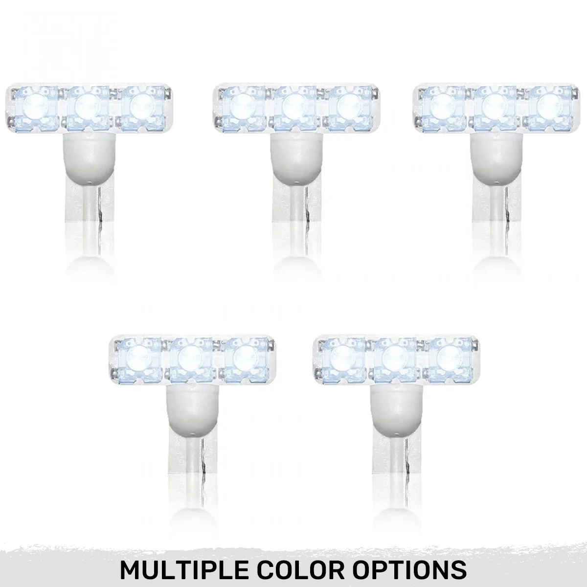 Ford Super Duty 99-16 1-Watt 5 Cab Light Bulbs LED in White or Amber - 5 Piece Kit