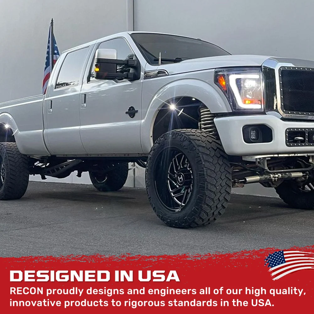 Ford Super Duty 11-16 Projector Headlights OLED Halos, DRL - Multiple Styles - Image 33