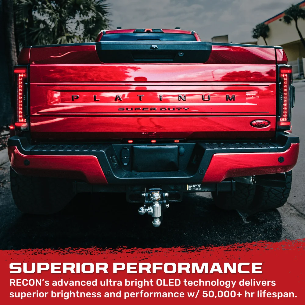 Ford Super Duty 17-19 Ultra Bright OLED Tail Lights (Replaces Factory/OEM LED) - Multiple Lens - Image 10