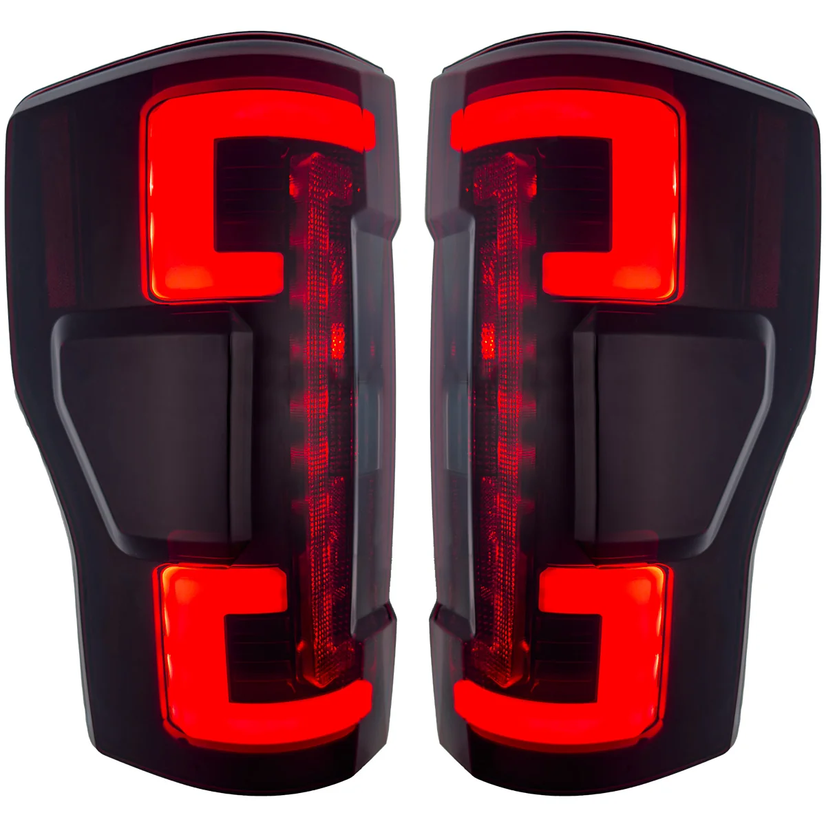 Ford Super Duty 17-19 Ultra Bright OLED Tail Lights (Replaces Factory/OEM LED) - Multiple Lens - Image 4