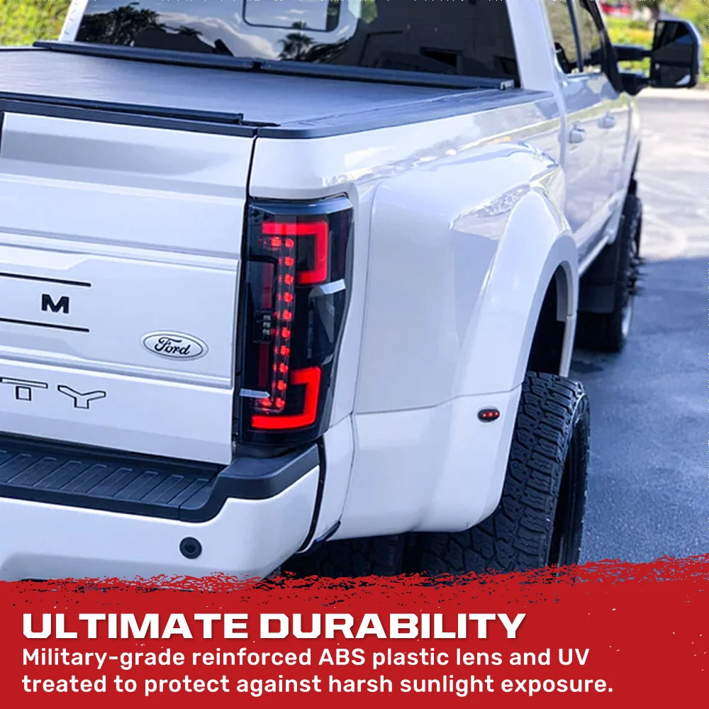 Ford Super Duty 17-19 Ultra Bright OLED Tail Lights (Replaces Factory/OEM LED) - Multiple Lens - Image 9