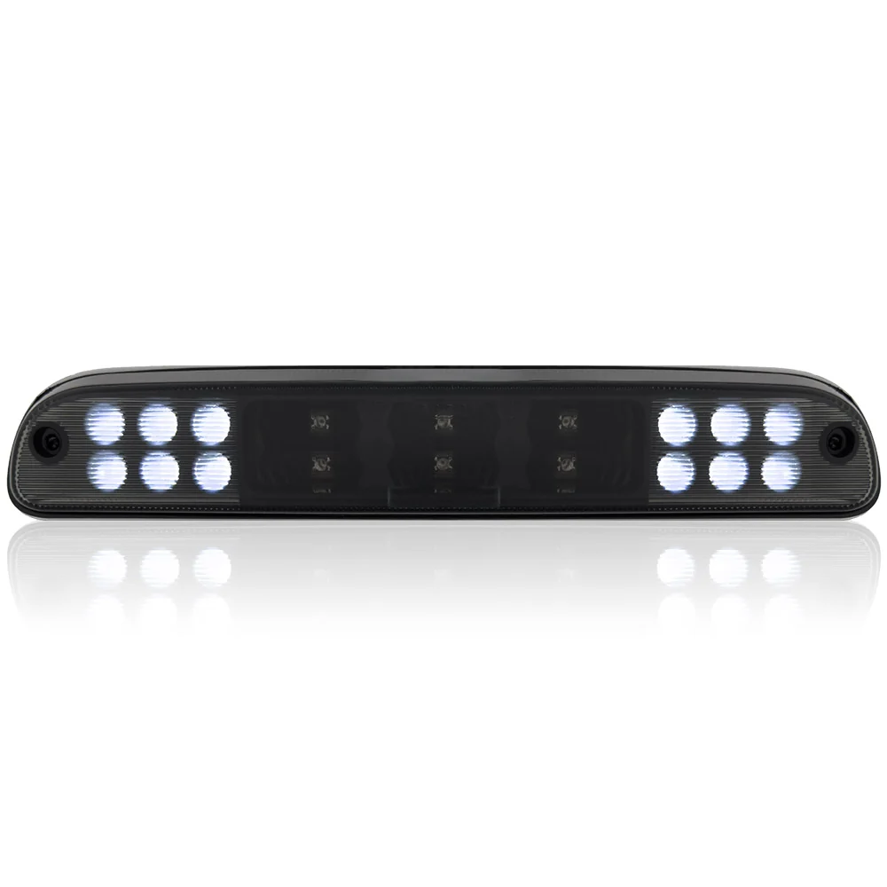 Ford Super Duty 99-16 F250 F350 F450 F550 Ultra Bright LED 3rd Brake Light Kit - Smoked Lens - Image 4