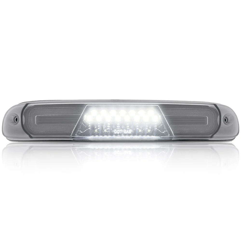 Ford Super Duty 99-16 Ultra Bright LED 3rd Brake Light Kit - Clear Lens - Image 4
