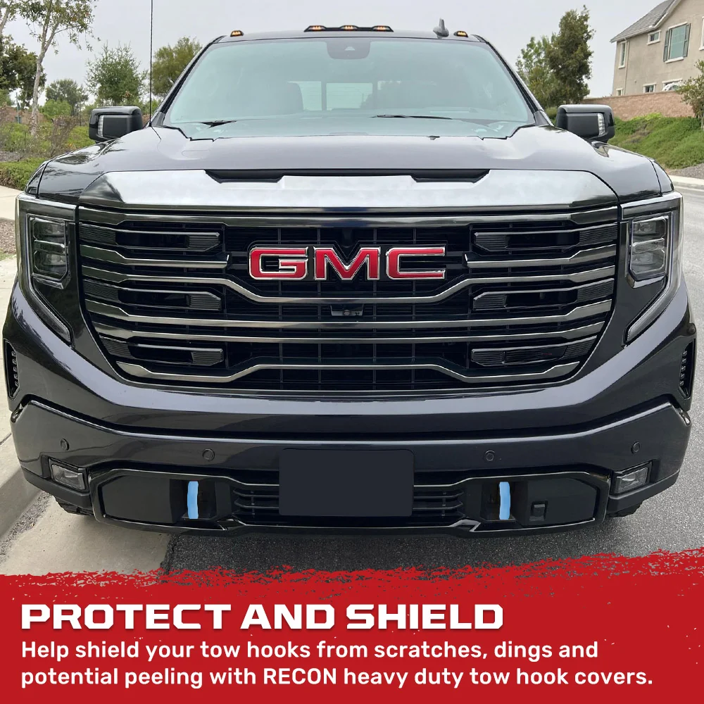 GMC 20-25 Sierra 2500/3500 Tow Hook Covers 2-Piece Set of Silicone Covers Standard & LED Options - Multiple Colors - Image 112
