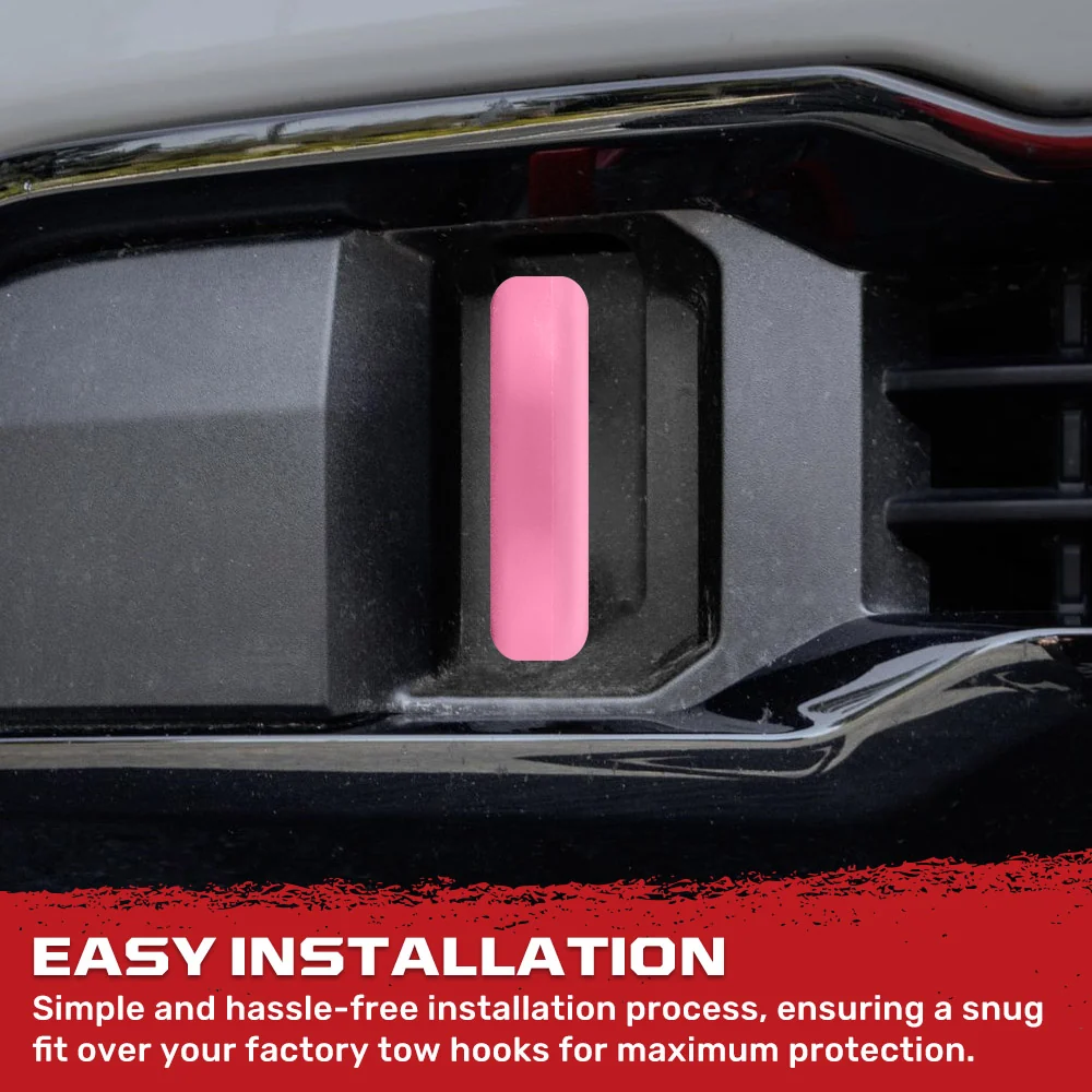 GMC 20-25 Sierra 2500/3500 Tow Hook Covers 2-Piece Set of Silicone Covers Standard & LED Options - Multiple Colors - Image 83