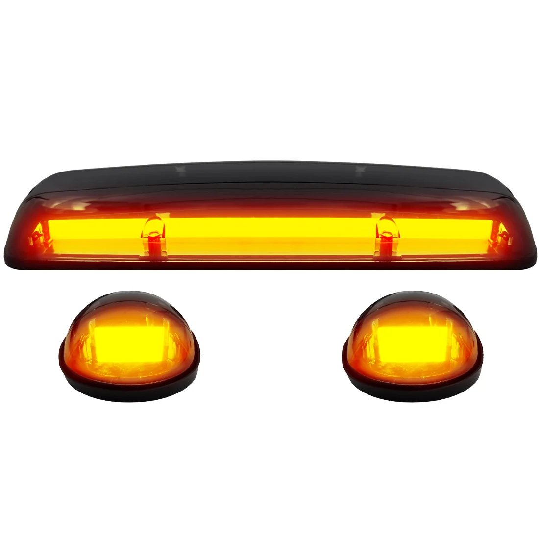 GMC & Chevy 02-07 Heavy Duty 3-PC Cab Roof Light Kit 2-Way Front & Rear Facing Ultra High Power OLEDs - Multiple Options - Image 37