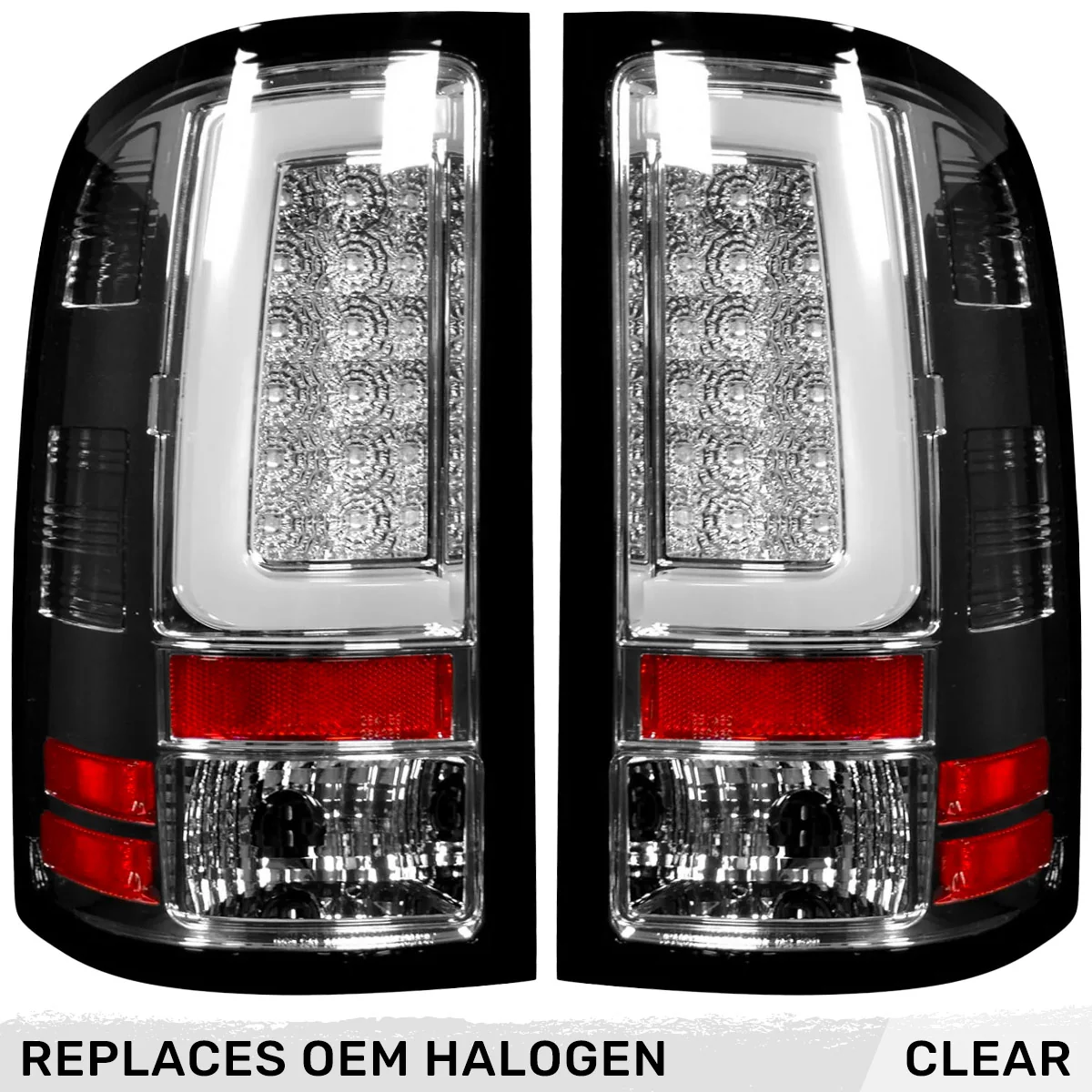 GMC Sierra 07-13 (Single Wheel Trucks) Tail Lights Ultra Bright OLED Running DRL Lights - Multiple Lens - Image 16