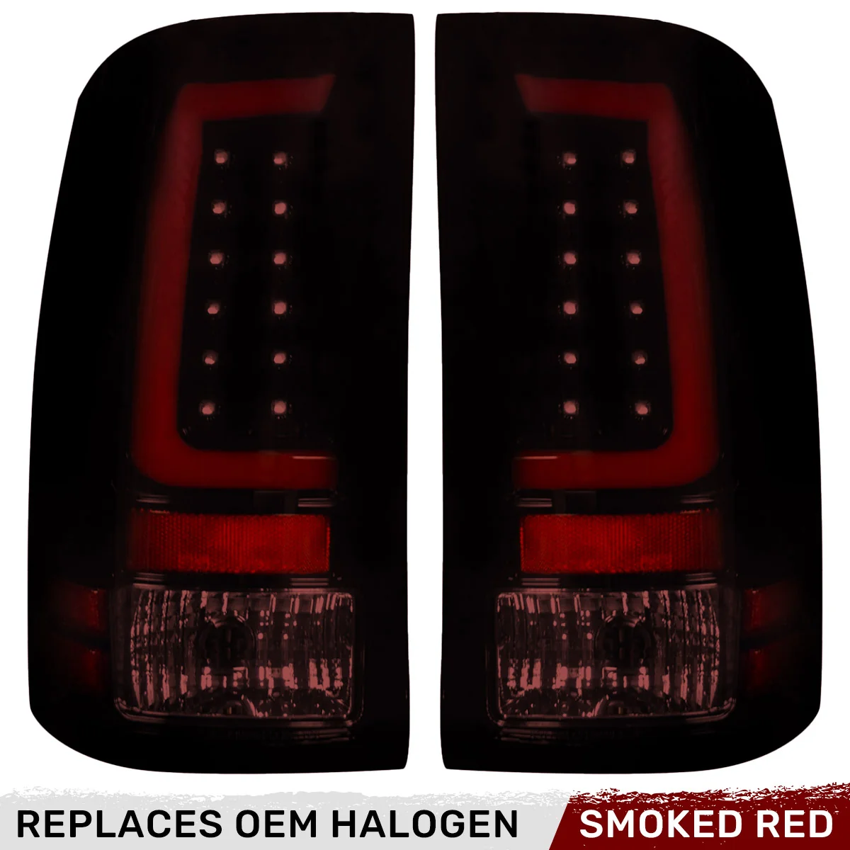 GMC Sierra 07-13 (Single Wheel Trucks) Tail Lights Ultra Bright OLED Running DRL Lights - Multiple Lens - Image 22