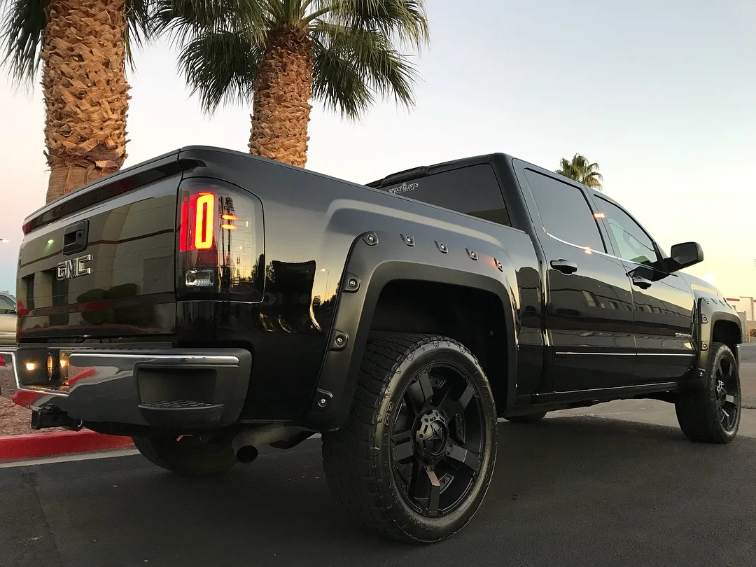 GMC Sierra 1500 16-18 (Replaces Factory LED Style Only) Tail Lights OLED in Multiple Lens - Image 9