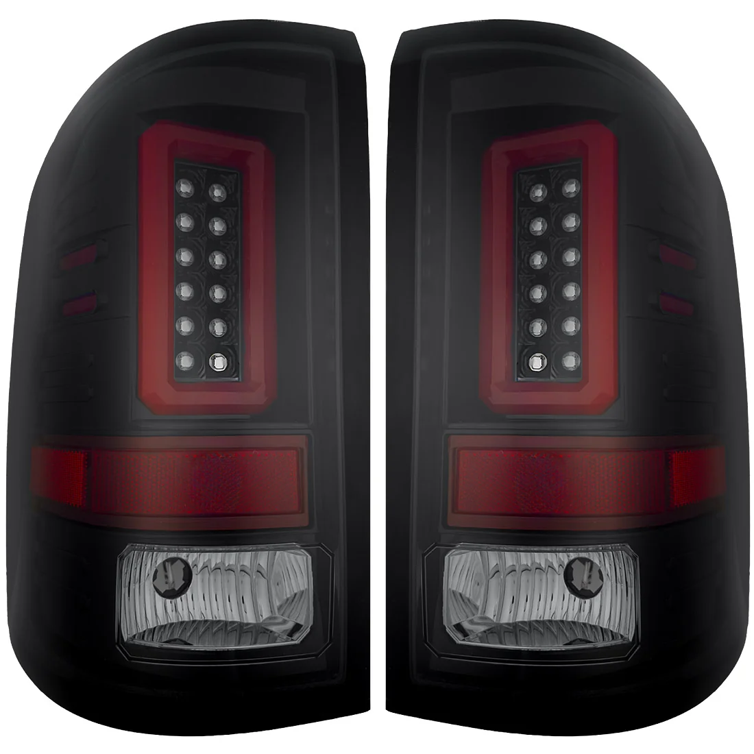 GMC Sierra 2500/3500 14-19 (Only Fits 3rd Gen Single Wheel w/ Factory OEM Halogen Style) Tail Lights OLED in Multiple Lens - Image 24