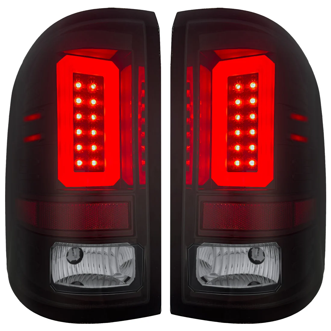 GMC Sierra 2500/3500 14-19 (Only Fits 3rd Gen Single Wheel w/ Factory OEM Halogen Style) Tail Lights OLED in Multiple Lens - Image 25