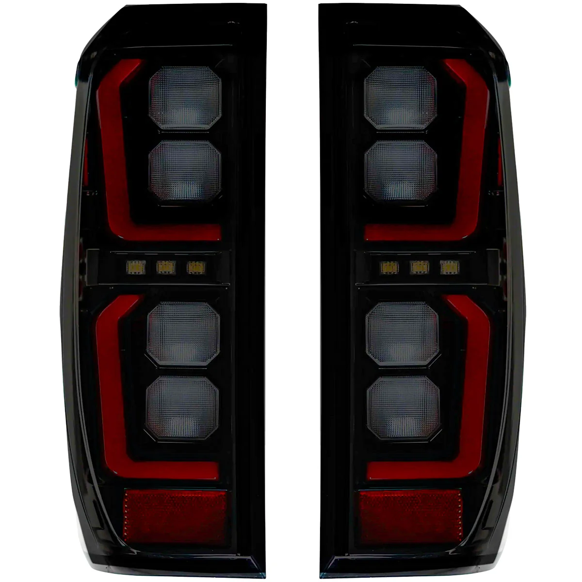 GMC Sierra 2500/3500 20-23 Ultra Bright OLED Tail Lights (Replaces Factory/OEM Halogen Tail Lights Only) - Multiple Lens - Image 35