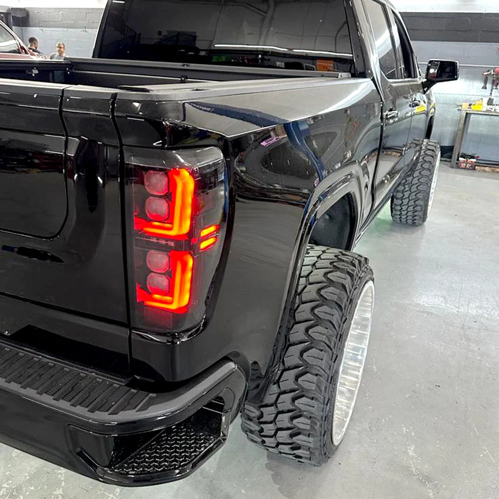GMC Sierra 2500/3500 20-23 Ultra Bright OLED Tail Lights (Replaces Factory/OEM LED Tail Lights Only) - Multiple Lens - Image 17