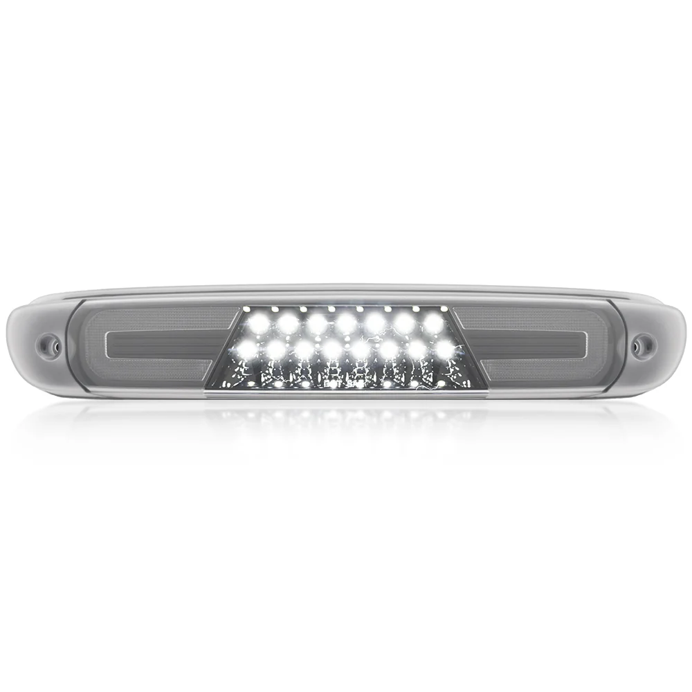 GMC Sierra & Chevy Silverado 07-13 3rd Brake Light Kit LED Clear - Image 4