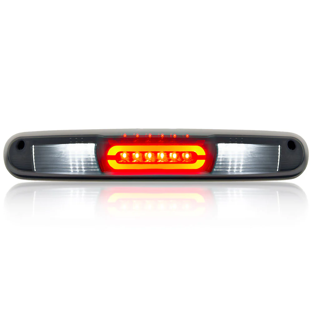 GMC Sierra & Chevy Silverado 07-13 3rd Brake Light ULTRA HIGH POWER CREE XML LED in Smoked - Image 2
