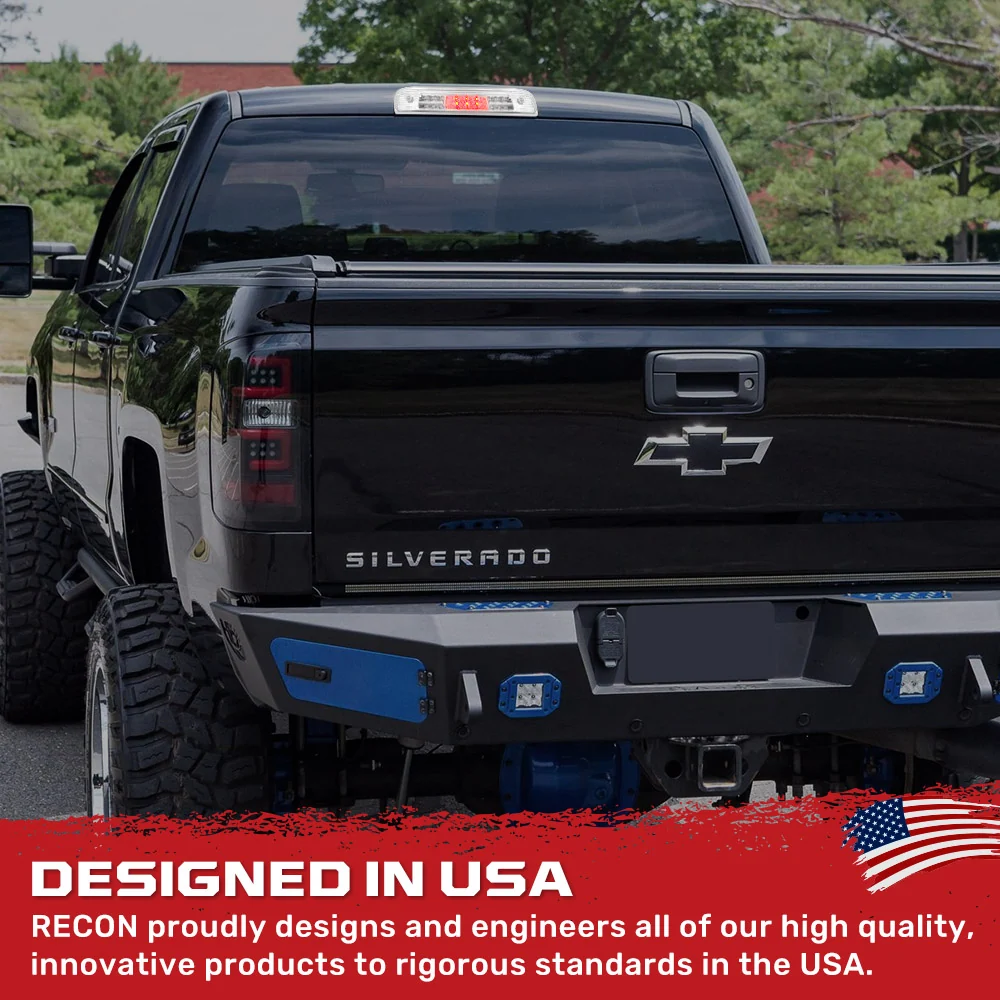 GMC Sierra & Chevy Silverado (3rd GEN) 1500 14-18 Red LED 3rd Brake Light Kit with White LED Cargo Lights - Clear Lens - Image 8