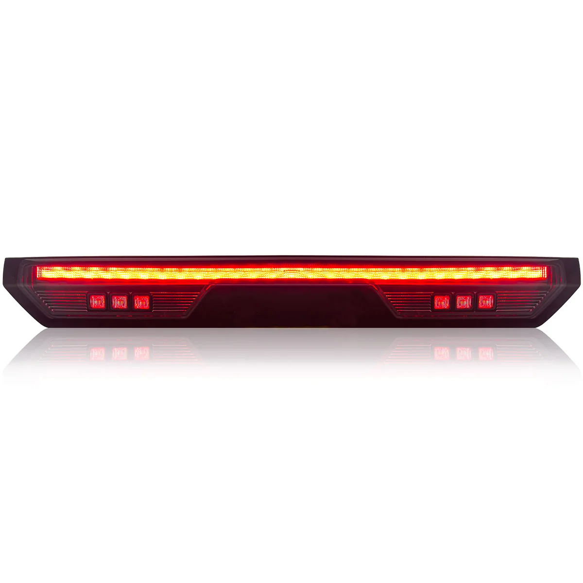 GMC Sierra & Chevy Silverado 1500 19-25 (4th GEN) LED 3rd Brake Light Kit with Smoked Lens - Image 4
