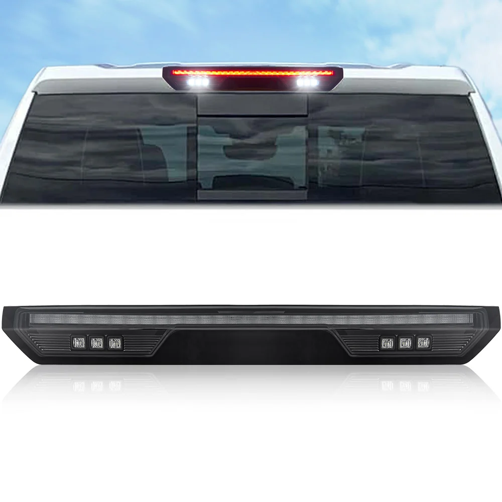 GMC Sierra & Chevy Silverado 2500/3500 20-25 (4th GEN) LED 3rd Brake Light Kit with Smoked Lens