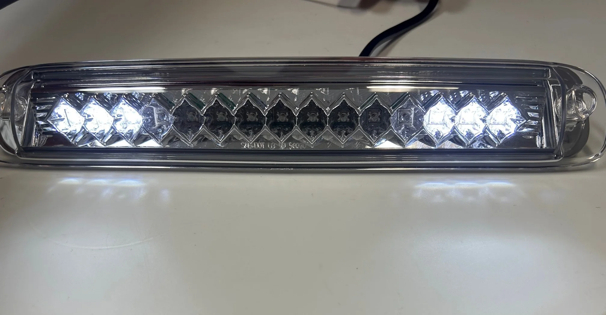 GMC Sierra & Chevy Silverado 99-06 3rd Brake Light Kit LED Cargo Lights Clear - Image 13