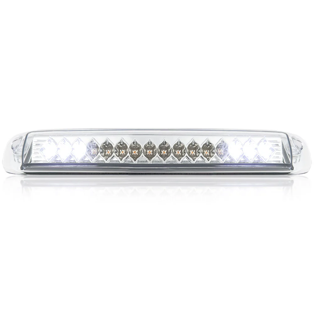 GMC Sierra & Chevy Silverado 99-06 3rd Brake Light Kit LED Cargo Lights Clear - Image 3