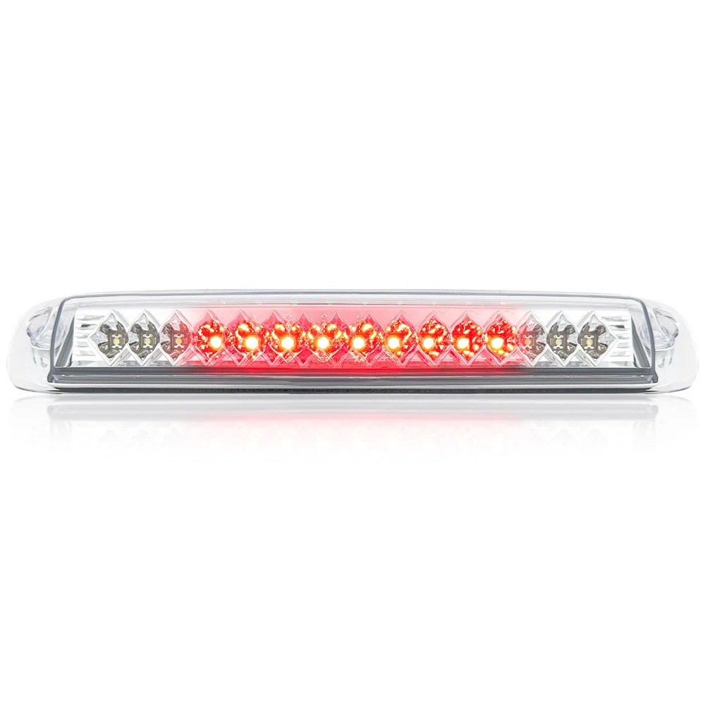 GMC Sierra & Chevy Silverado 99-06 3rd Brake Light Kit LED Cargo Lights Clear - Image 4