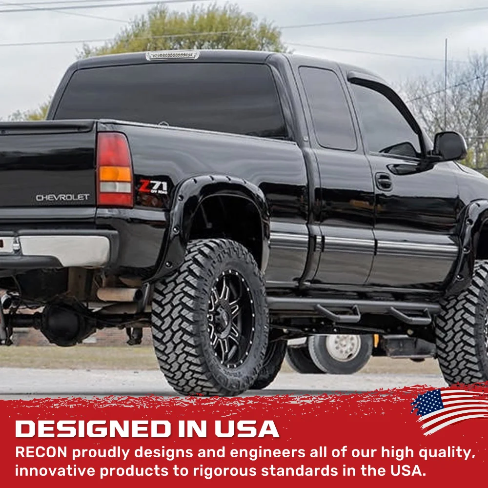 GMC Sierra & Chevy Silverado 99-06 3rd Brake Light Kit LED Cargo Lights Clear - Image 8