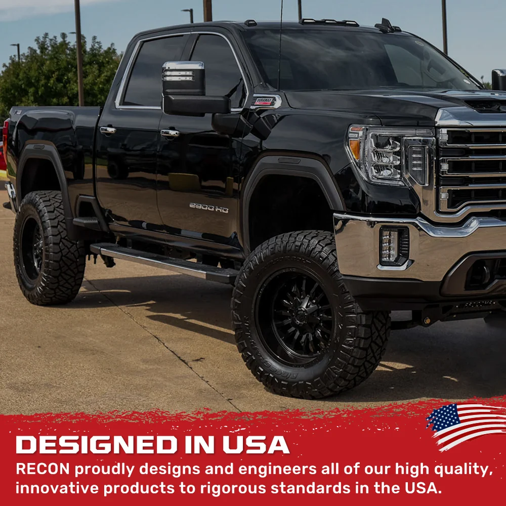 GMC 20-25 Sierra HD 2500/3500 (4th Gen) Fender Lenses (4-Piece Set) Ultra Bright LED Lights - Multiple Options - Image 33