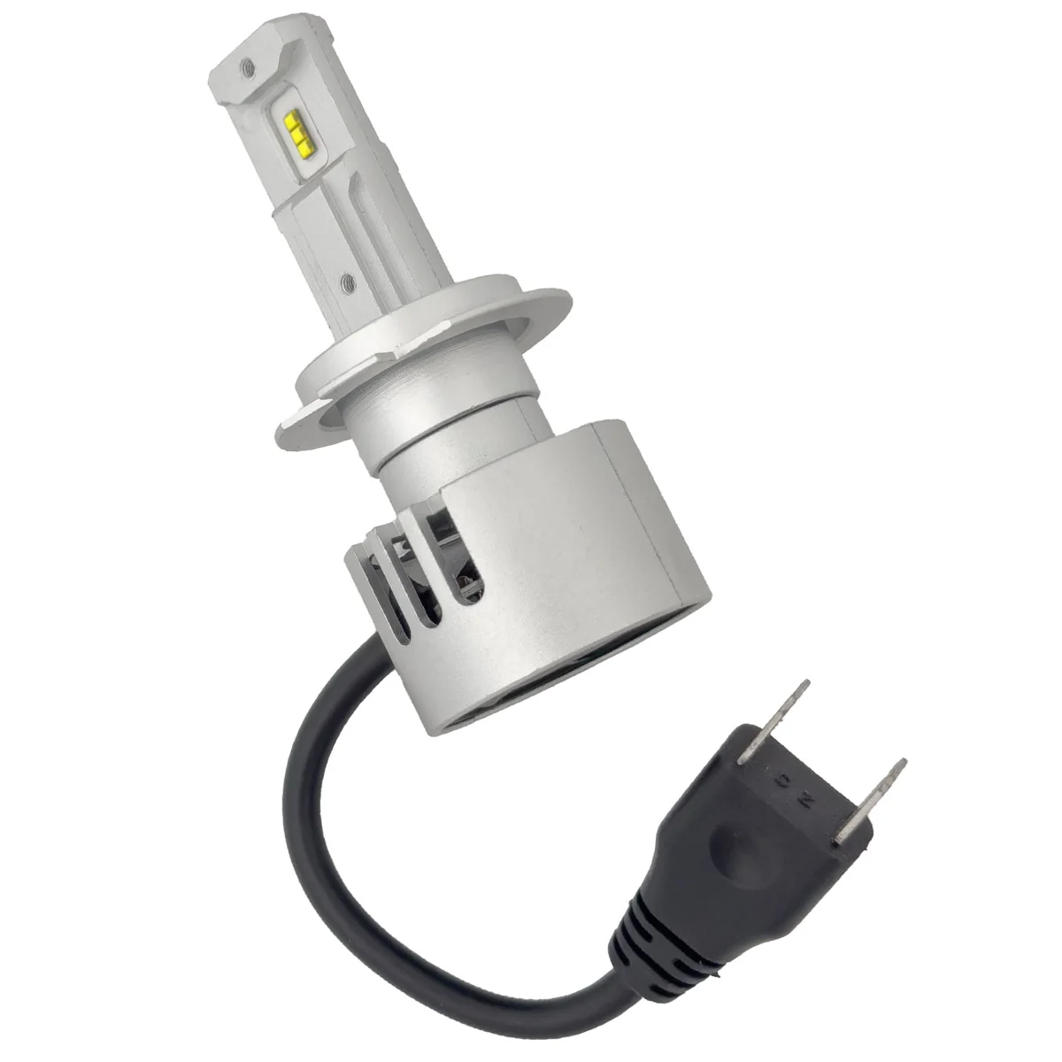 H7 12V High Power LED Headlight Bulbs 25-Watt (Single Beam) Ballast Free - 6000K Color - Image 3