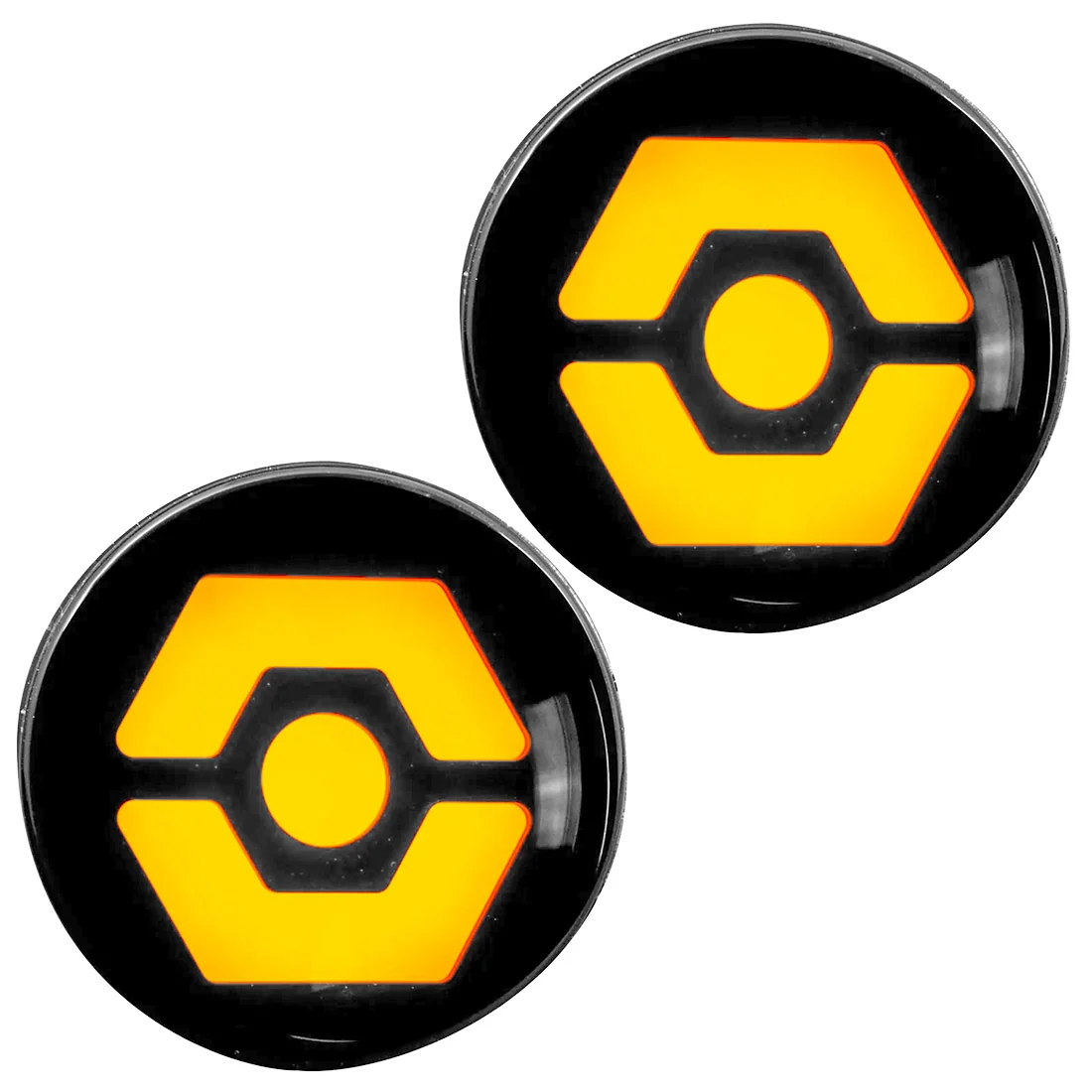 Jeep Wrangler JK 07-18 Front Ultra Bright Hexagon Under Headlight DRL & Turn Signals - Multiple Options - Image 11