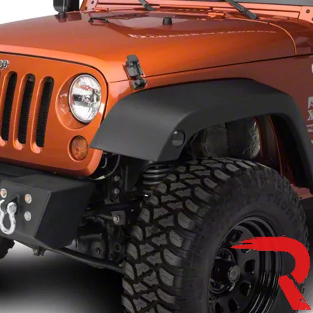 Jeep Wrangler JK 07-18 Ultra Bright Front Round LED Fender Lights - Multiple Options - Image 31