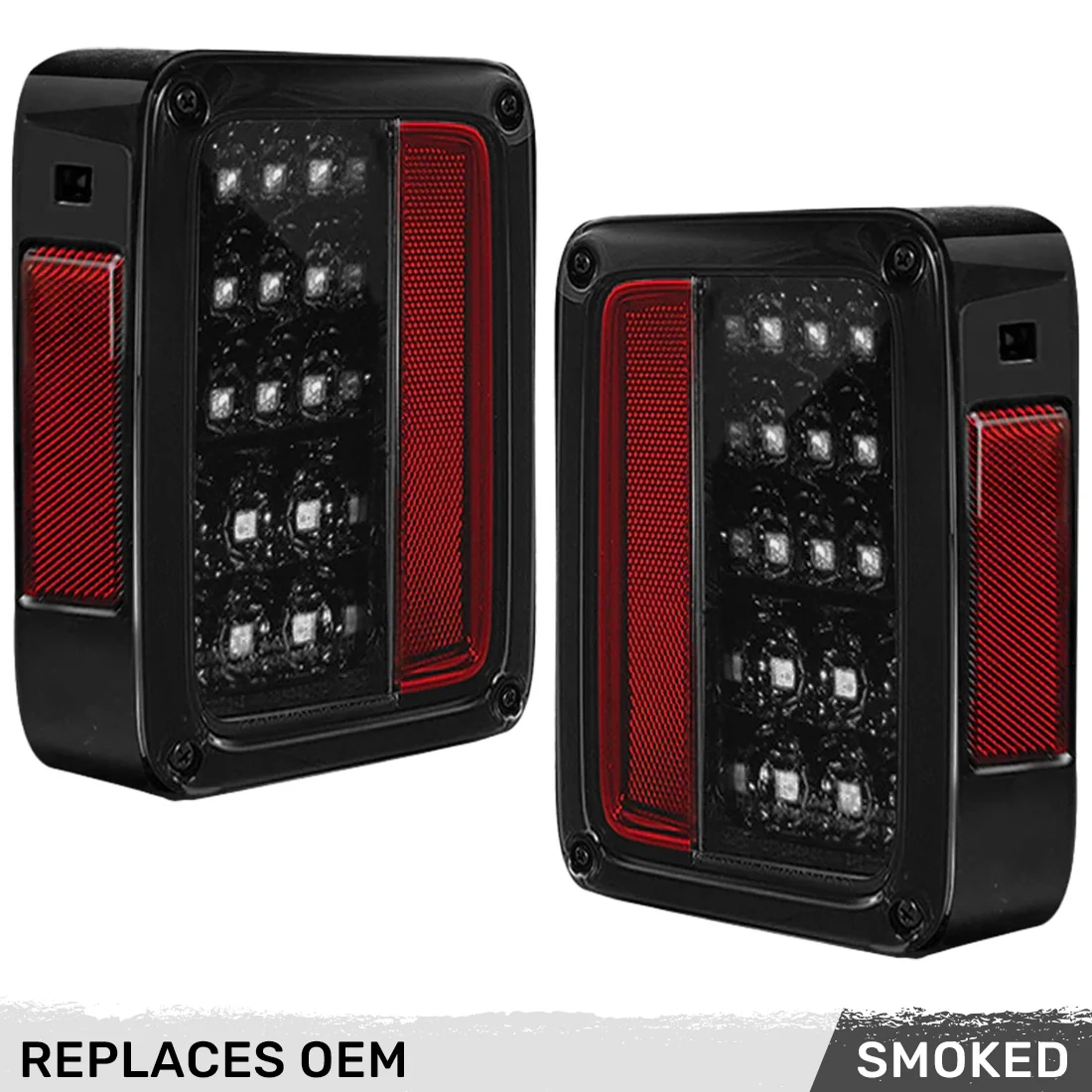 Jeep Wrangler JK 07-18 Ultra Bright LED Tail Lights - Multiple Lens - Image 28