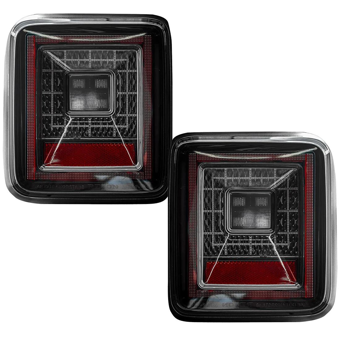 Jeep Wrangler JL 18-24 Ultra Bright Scanning OLED Tail Lights (Replaces Factory/OEM Halogen) - Multiple Lens - Image 22