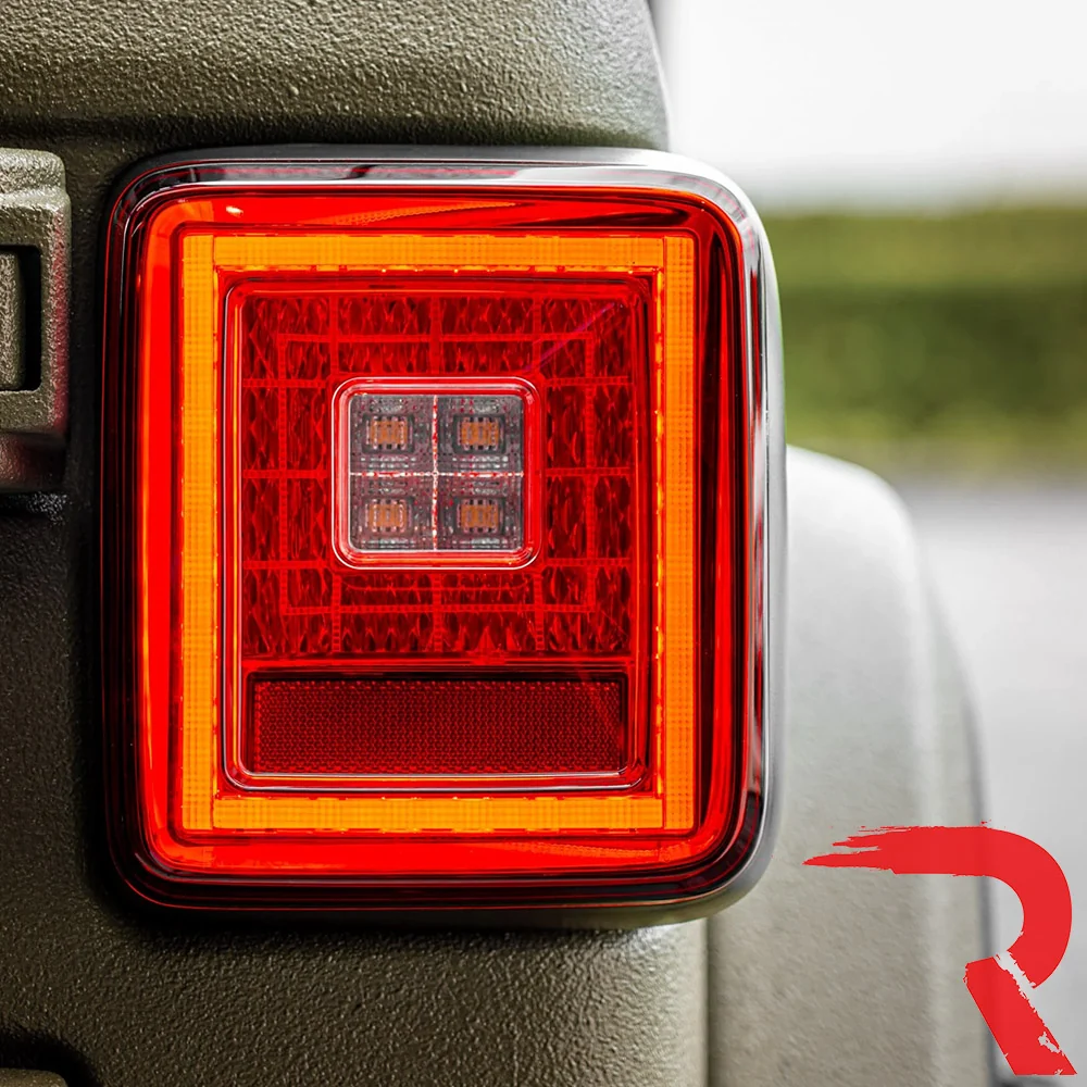 Jeep Wrangler JL 18-24 Ultra Bright Scanning OLED Tail Lights (Replaces Factory/OEM Halogen) - Multiple Lens - Image 27
