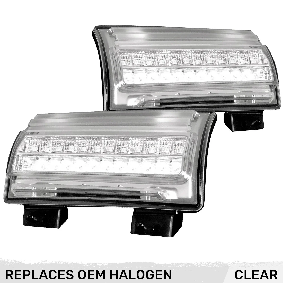 Jeep Wrangler JL 18-25 Ultra Bright White DRL OLED Amber Scanning Switchback Turn Signals Fender Lights (Replaces OEM Halogen) - Multiple Lens - Image 16