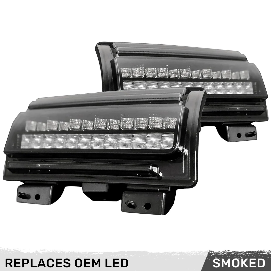 Jeep Wrangler JL 18-25 Ultra Bright White DRL OLED Amber Scanning Switchback Turn Signals Fender Lights (Replaces OEM LED) - Multiple Lens - Image 19