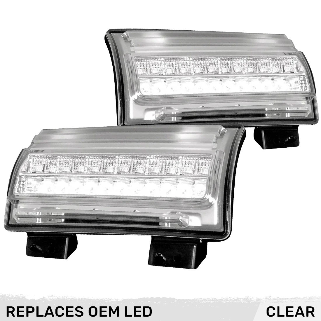 Jeep Wrangler JL 18-25 Ultra Bright White DRL OLED Amber Scanning Switchback Turn Signals Fender Lights (Replaces OEM LED) - Multiple Lens - Image 27