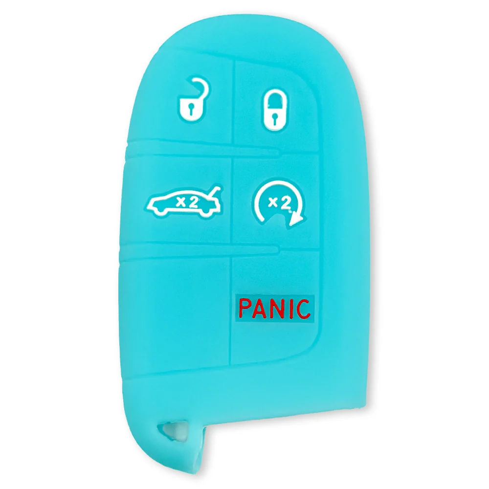 Dodge 13-18 RAM (1500, 2500, 3500) 1-Piece 100% Silicone Rubber Key Fob Cover - Multiple Colors - Image 78