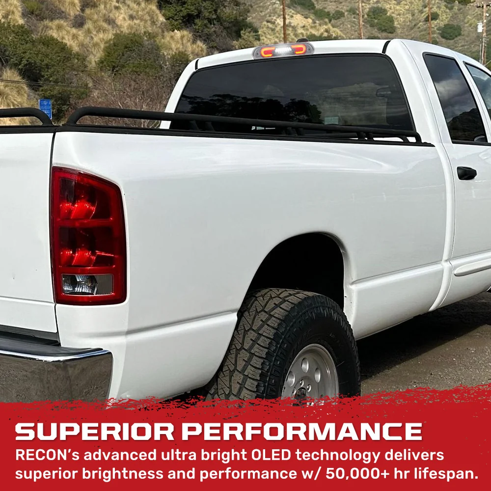 Dodge RAM 02-08 1500 3rd Brake Light Kit LED - Clear Lens - Image 8