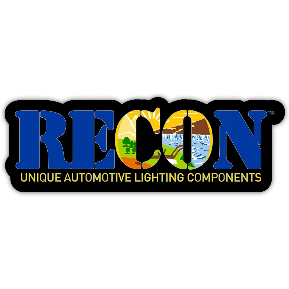 RECON U.S. State Decal Stickers - Choose Your State 7" x 2.75" Glossy Finish - Image 60