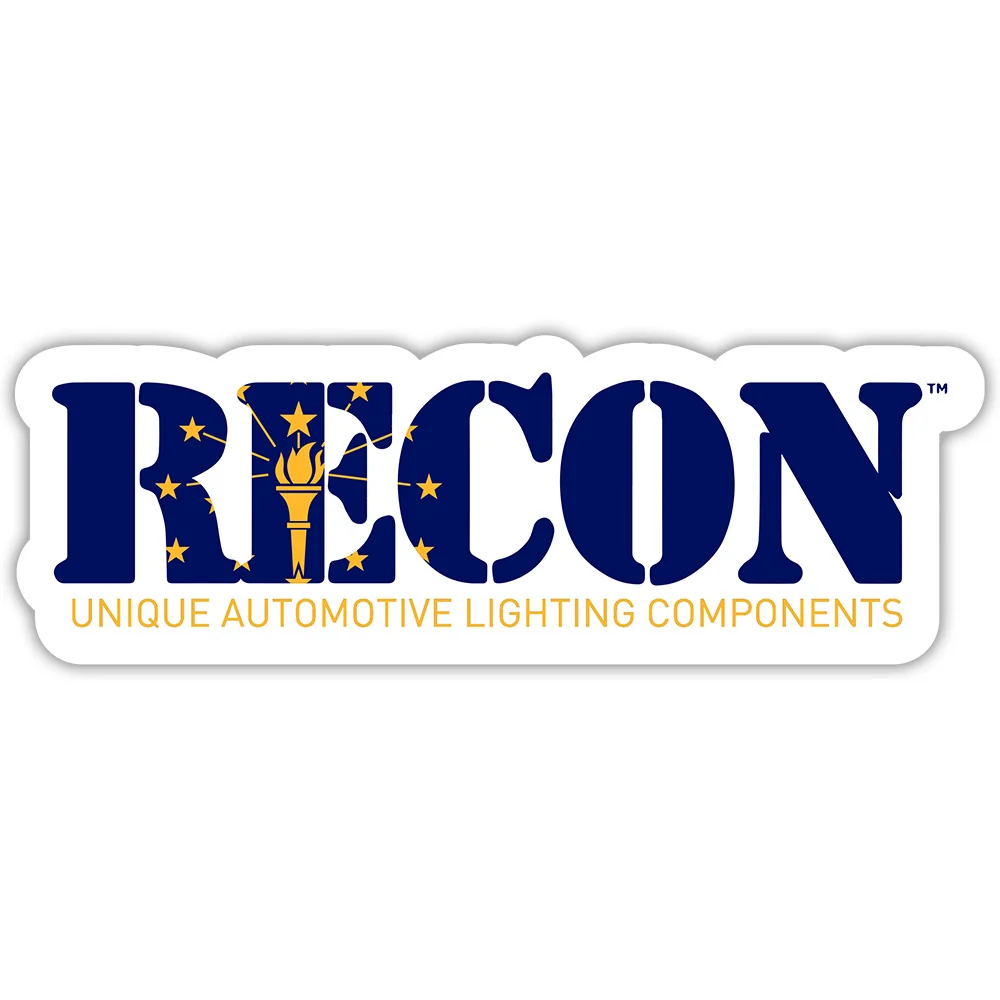 RECON U.S. State Decal Stickers - Choose Your State 7" x 2.75" Glossy Finish - Image 73