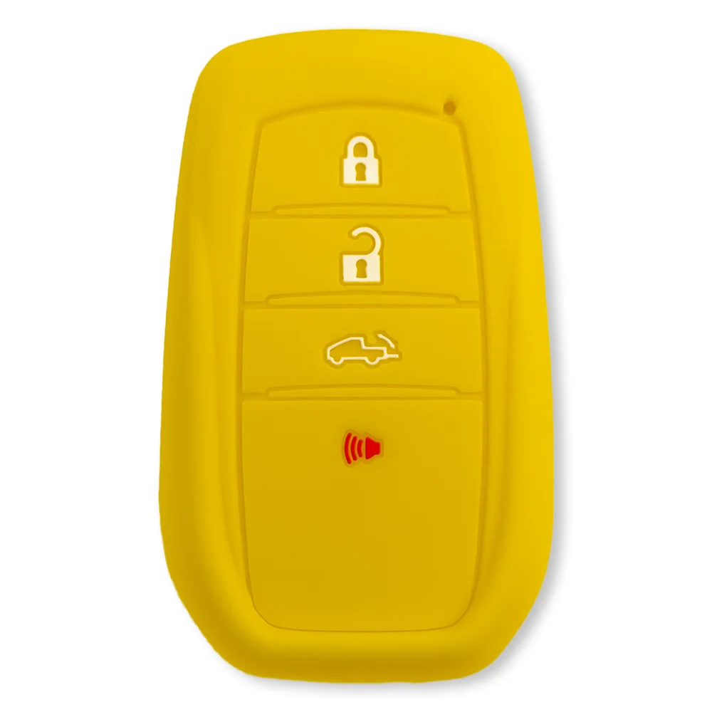 Toyota 22-26 Tundra & Tacoma 1-Piece 100% Silicone Rubber Key Fob Cover - Multiple Colors - Image 26